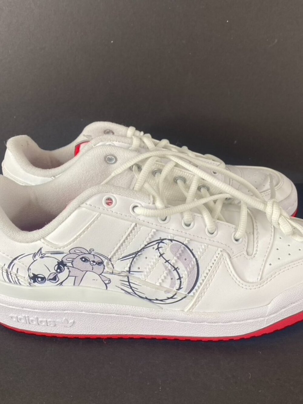 Adidas x Disney Pixar Toy Story Low Forum Mens Sneakers Size 5.5 Womens 6.5